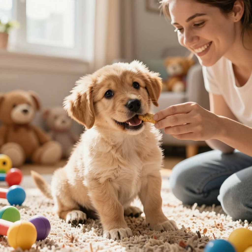 Read more about the article Дрессировка щенка: путешествие в мир взаимопонимания