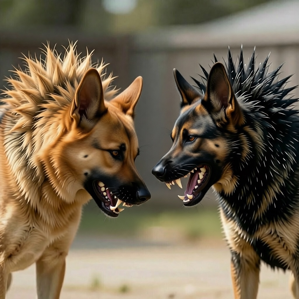 You are currently viewing Однополая вражда собак